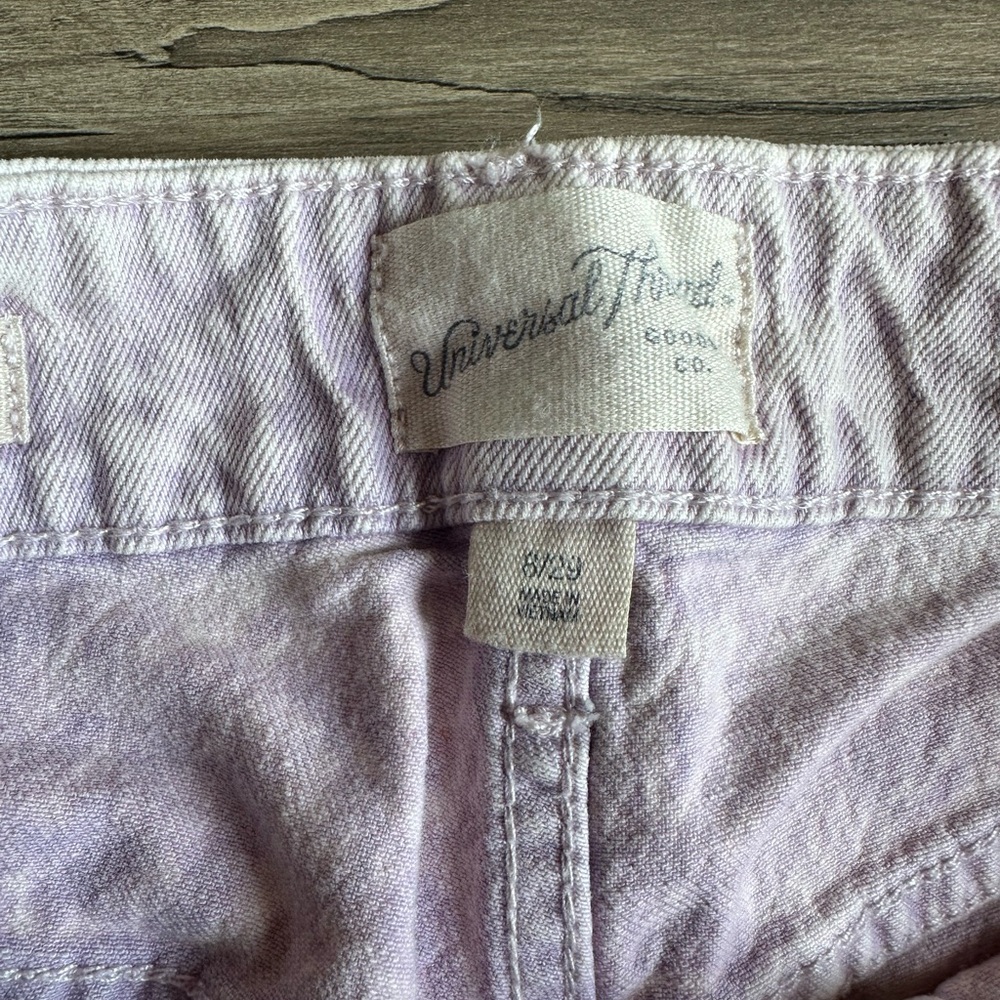 Universal Thread Light Purple Jean Shorts - Picture 2 of 4